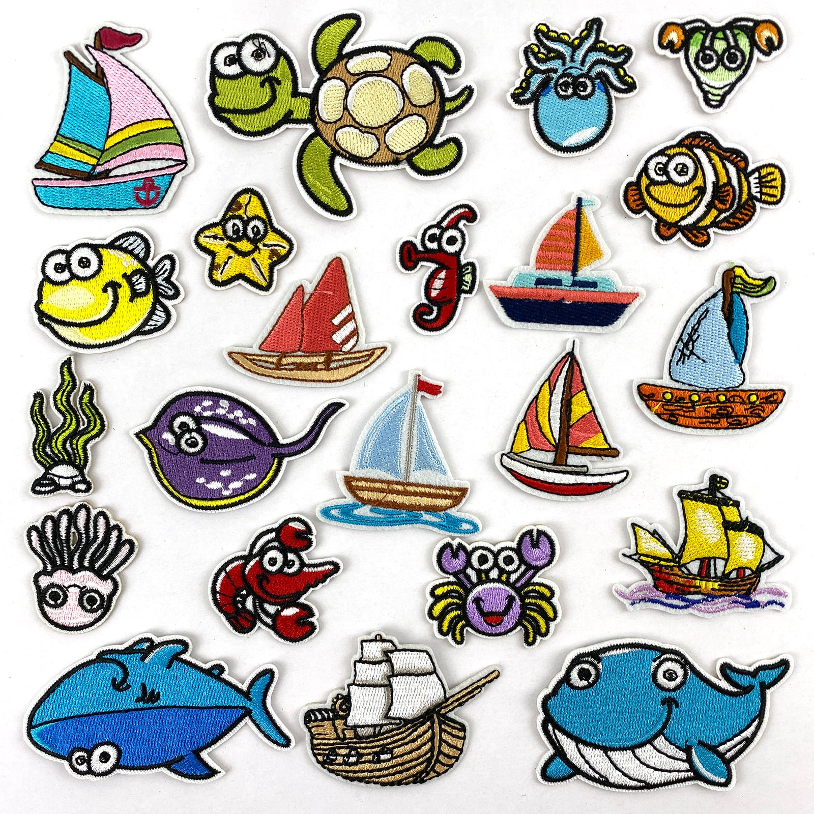 Wholesale Cartoon flower embroidery patch FS